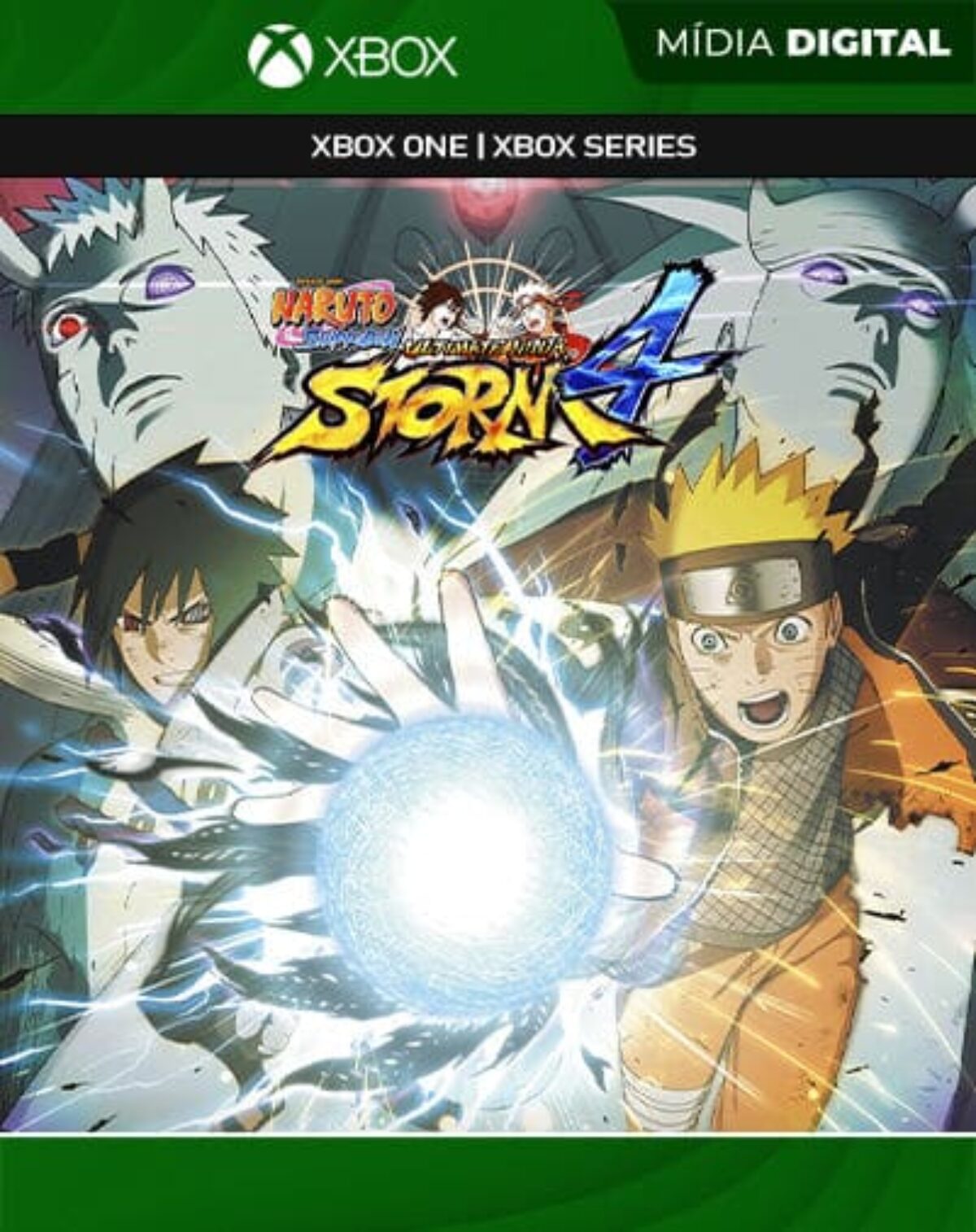 naruto storm 4 xbox one midia digital