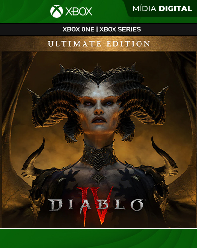 Diablo IV - Edição Ultimate - Xbox One / XS - Mídia Digital