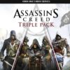 Assassins Creed Triple Pack Black Flag, Unity, Syndicate - Xbox One / XS - Mídia Digital
