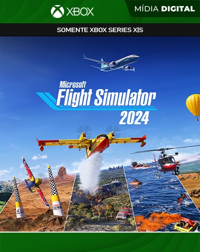 Microsoft Flight Simulator 2024 - Xbox Series XS - Mídia Digital