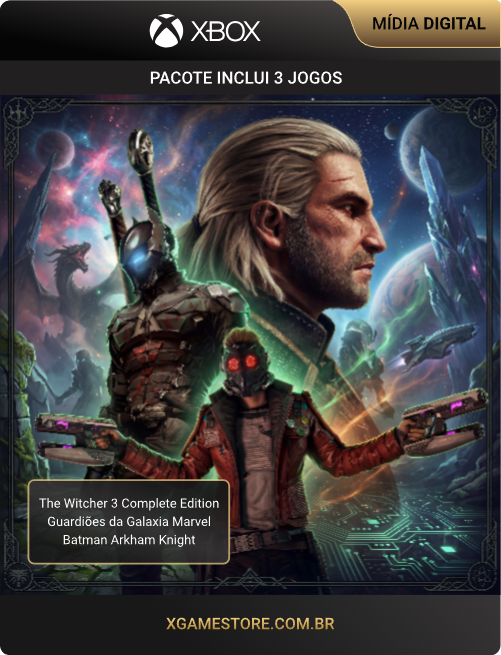 Pacote Histórias Épicas - 3 Jogos Inclusos