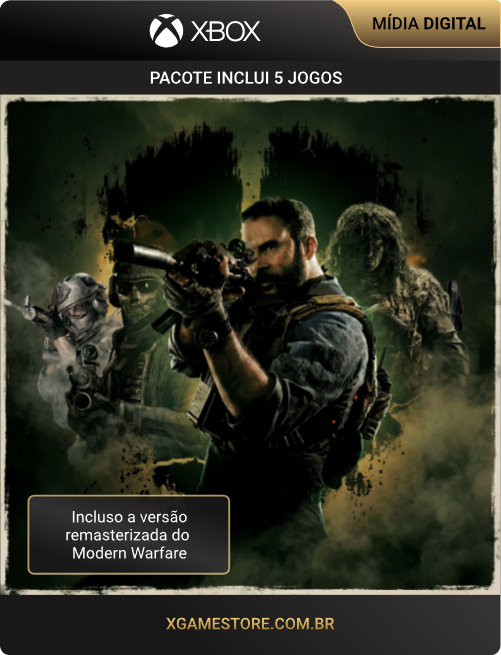 Pacote Call Of Duty Modern Warfare Collection – 5 Jogos Inclusos
