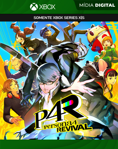 Persona 4 Revival – Xbox Series XS – Mídia Digital