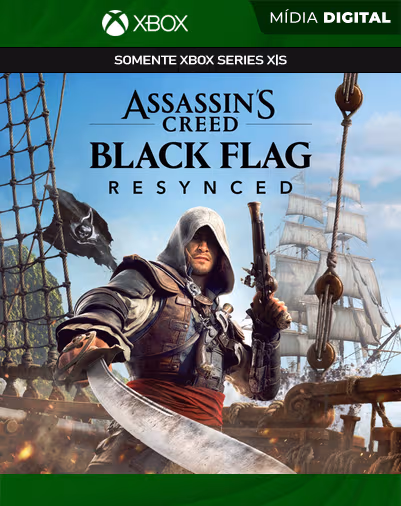 Assassin’s Creed Black Flag Resynced Xbox Series S/X Mídia Digital
