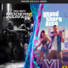 Pacote GTA 6 + Call of Duty Modern Warfare 4 - 2 Jogos Inclusos