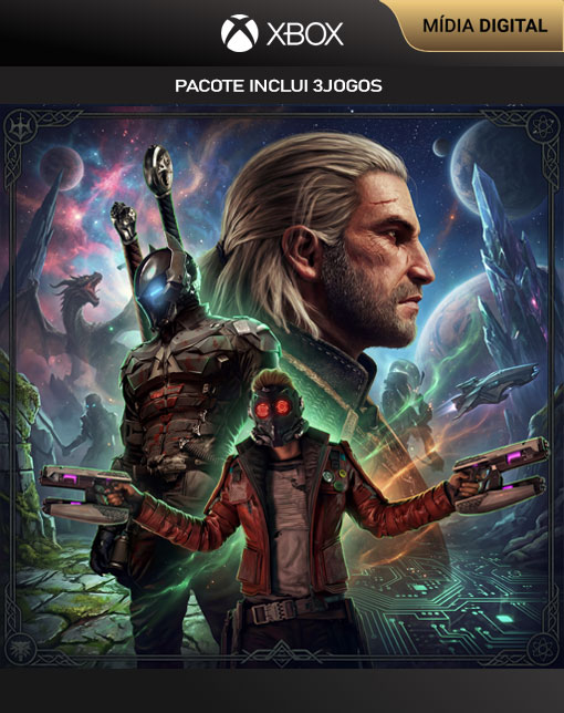 Pacote Histórias Épicas - 3 Jogos Inclusos