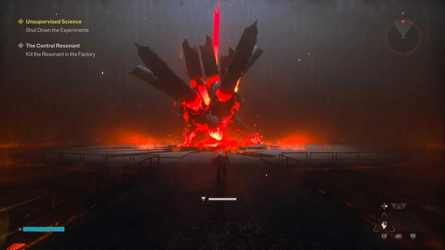 Jato de lava do Desertor em Control Resonant
