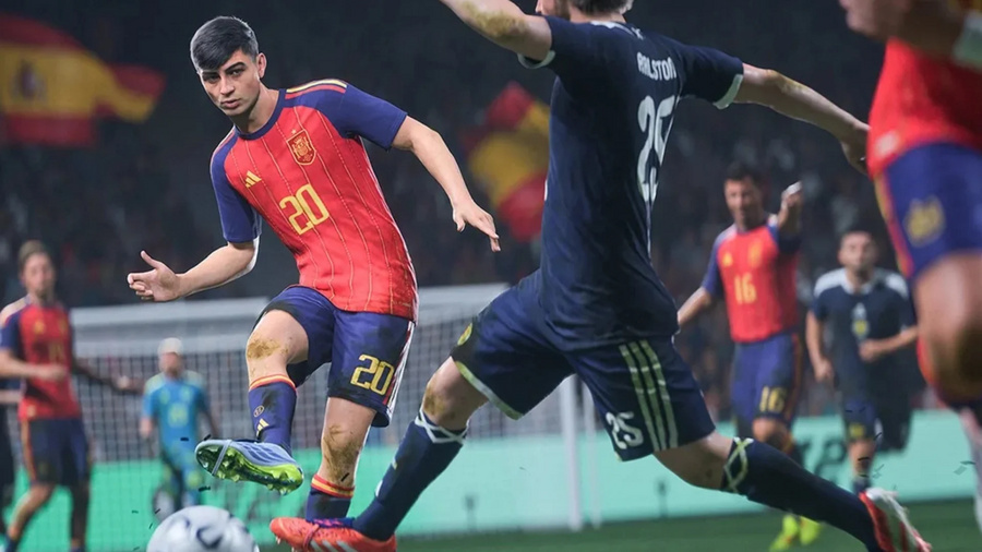 Jogabilidade de EA Sports FC 27 em campo