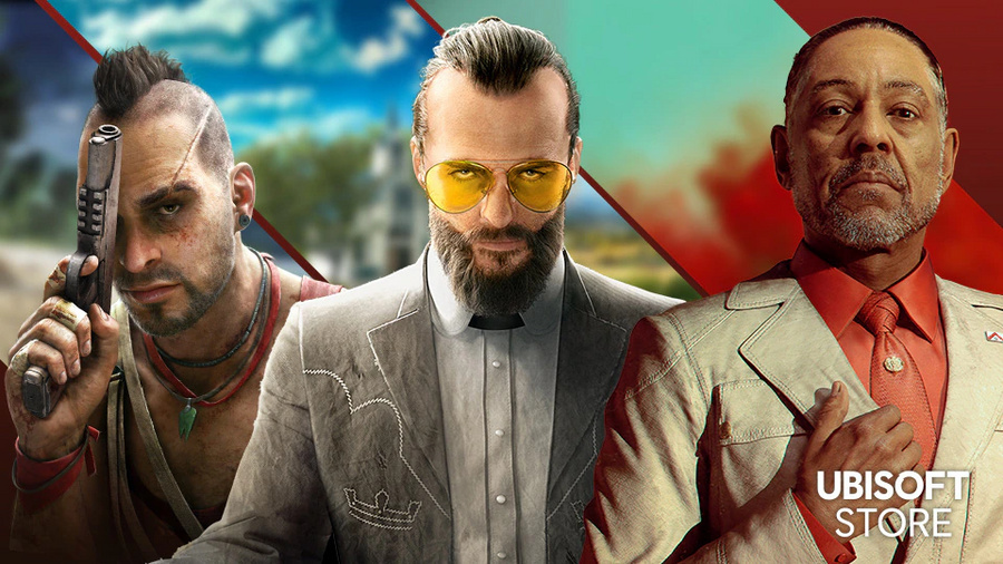 Vaas, Pagan Min e Joseph Seed nos DLCs de Far Cry 6