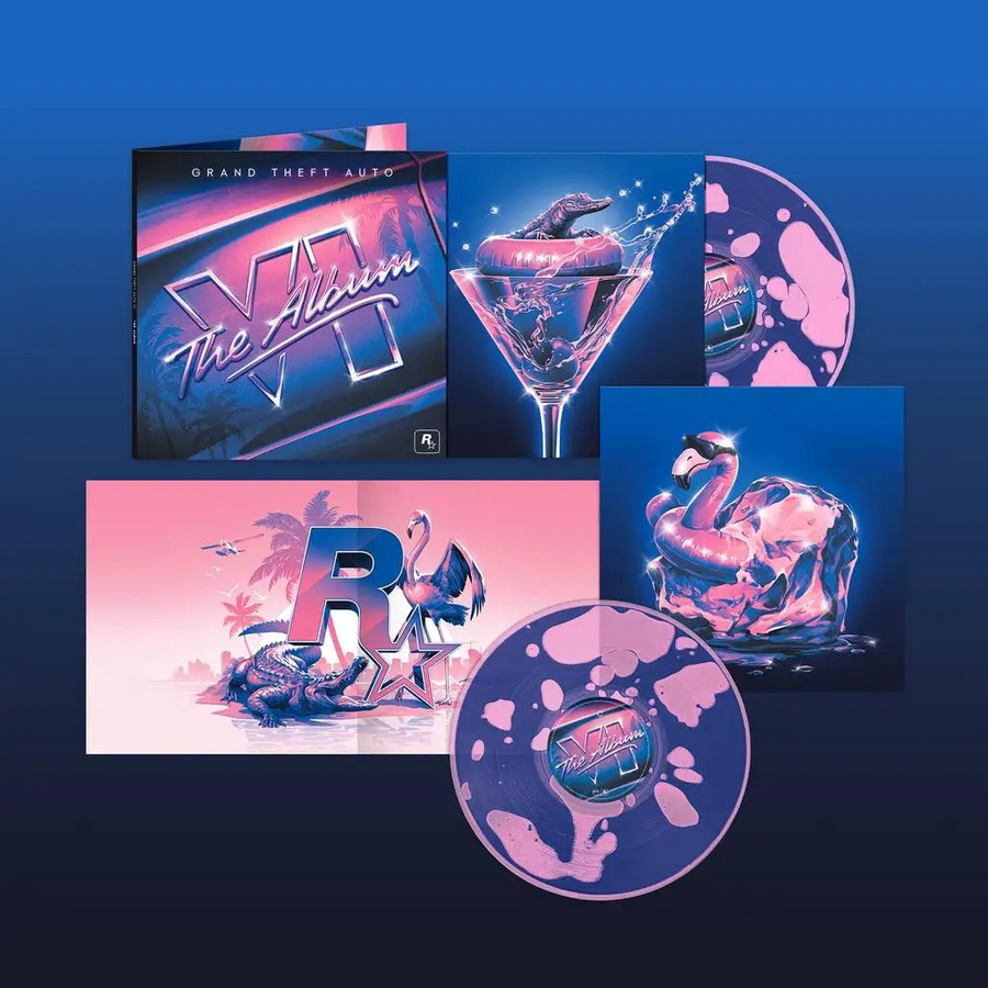 Edicao limitada em vinil de GTA VI: The Album