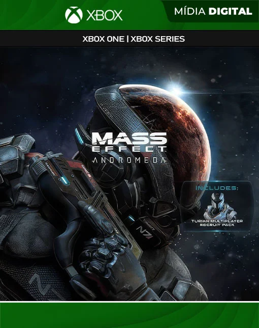 Mass Effect Andromeda Xbox One / XS Mídia Digital