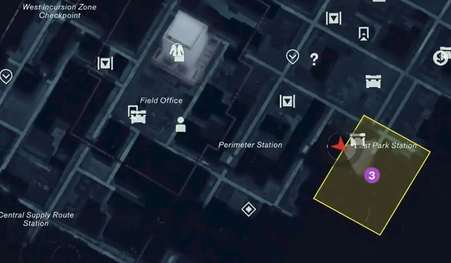 Localizacao da Lavanderia do Centro no mapa de Control Resonant