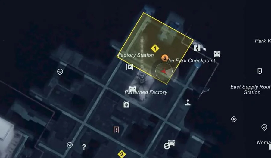 Localizacao da Estacao Fabrica no mapa