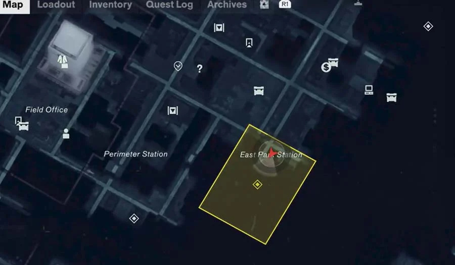 Localizacao da Estacao Parque Leste no mapa