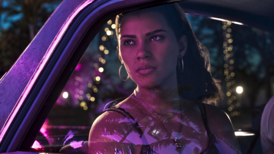 Lucia Caminos em cena de GTA 6