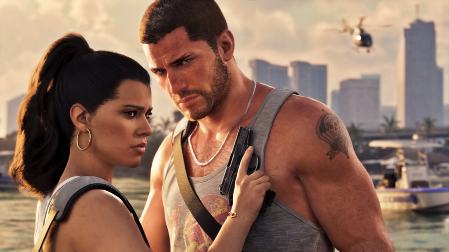 Jason e Lucia em Grand Theft Auto VI