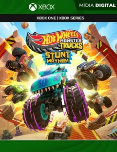 Hot Wheels Monster Trucks Stunt Mayhem - Xbox One / XS - Mídia Digital
