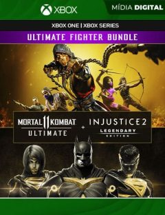 Pacote Mortal Kombat 11 Ultimate + Injustice 2 Ed. Lendária - Xbox One / XS - Mídia Digital