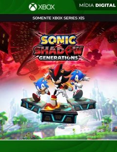 SONIC X SHADOW GENERATIONS - Xbox One / XS - Mídia Digital