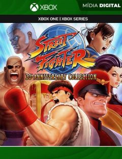 Street Fighter 30th Anniversary Collection - Xbox One / XS - Mídia Digital